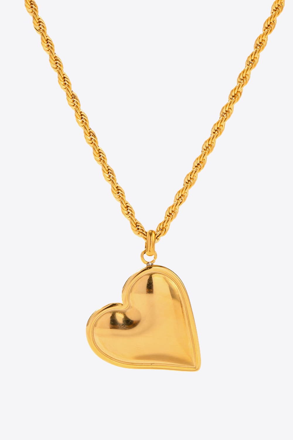 PREORDER- Heart Pendant Copper Necklace