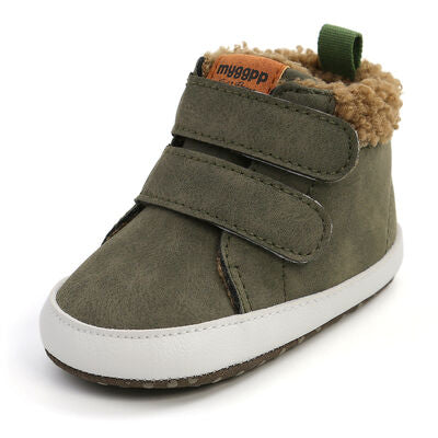 PREORDER- Baby Fuzzy Velcro Sneakers