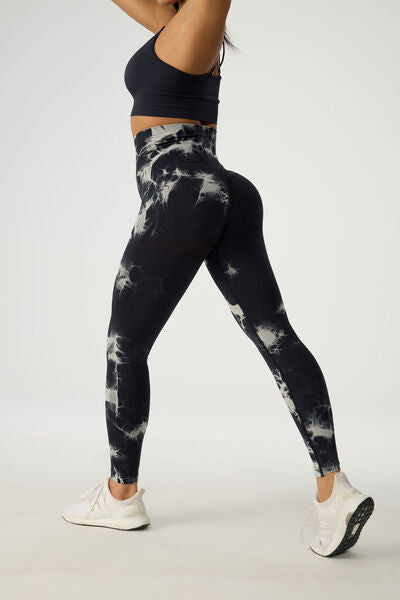 PREORDER- Tie-Dye High Waist Active Pants