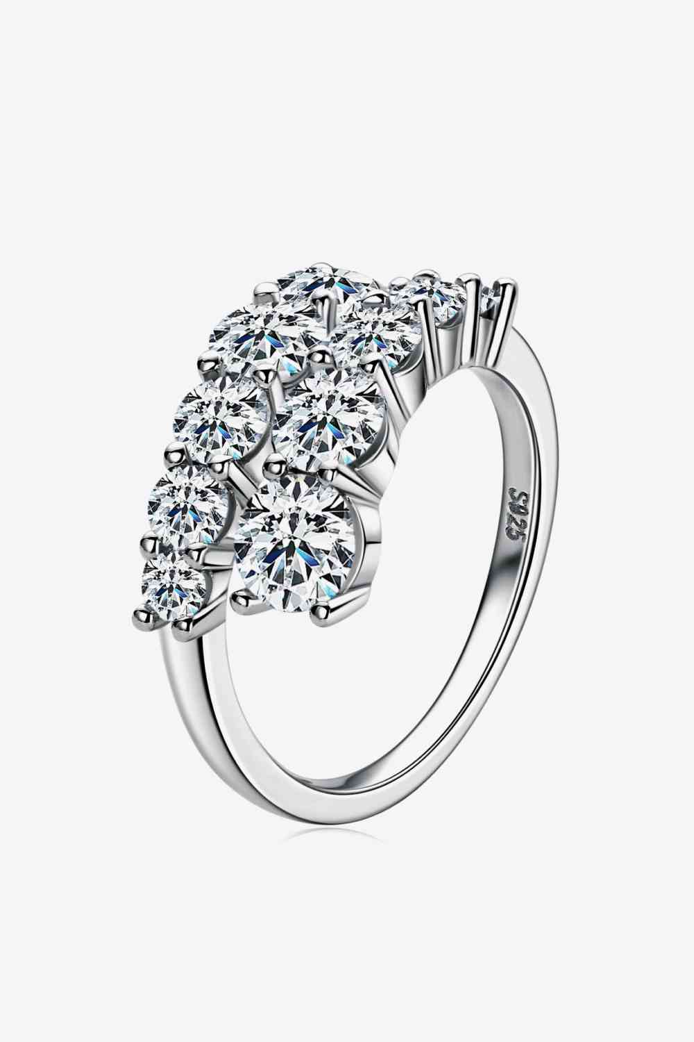 PREORDER- Adored Moissanite 925 Sterling Silver Ring