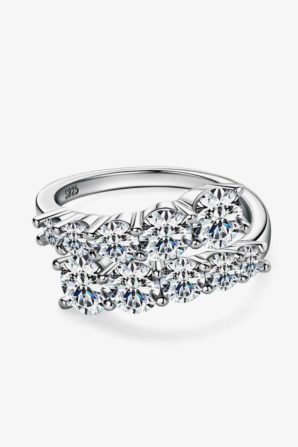 PREORDER- Adored Moissanite 925 Sterling Silver Ring