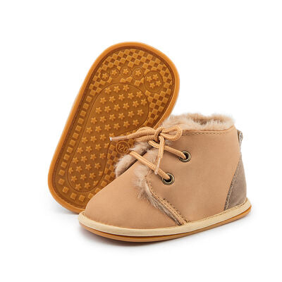 PREORDER- Baby Round Toe Thermal Sneakers