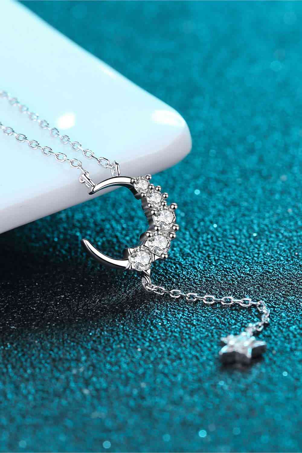 PREORDER- Star & Moon Moissanite Necklace