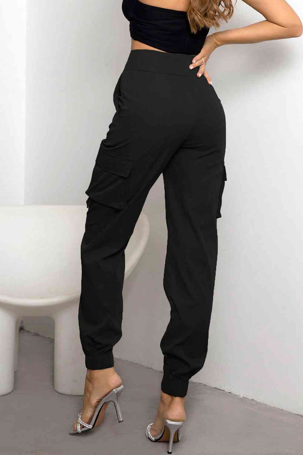 PREORDER- High Waist Cargo Pants