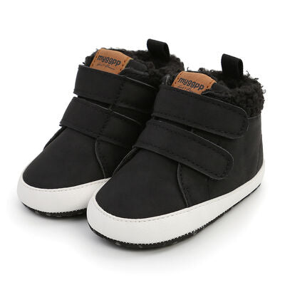 PREORDER- Baby Fuzzy Velcro Sneakers