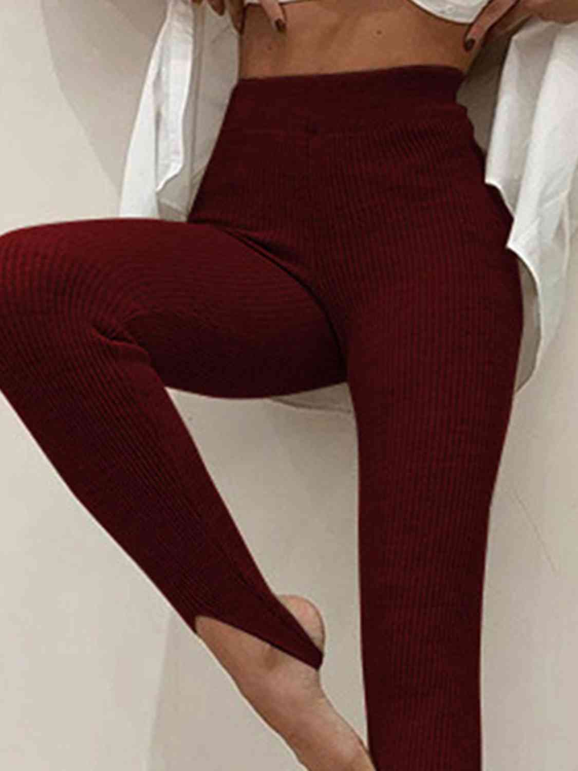 PREORDER- Ribbed Mid Waist Leggings