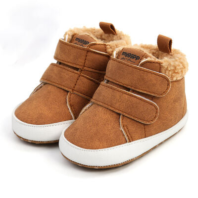 PREORDER- Baby Fuzzy Velcro Sneakers