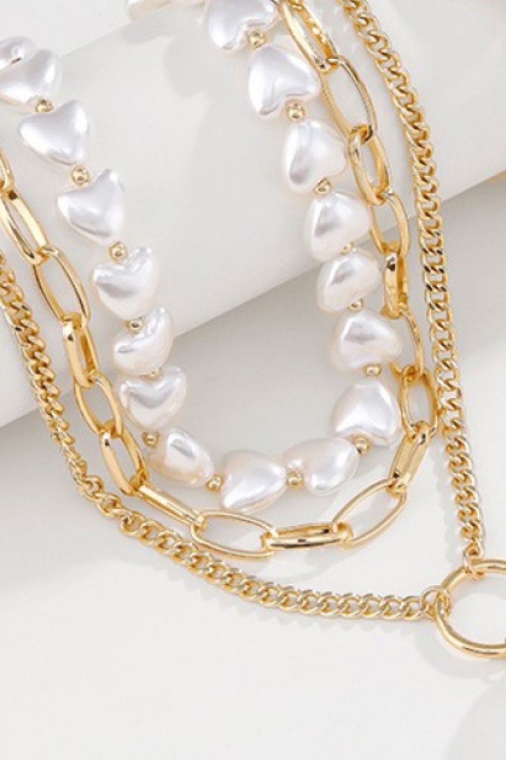 PREORDER- Three-Layered Pearl Necklace