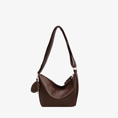 PREORDER- PU Leather Crossbody Bag with Small Purse