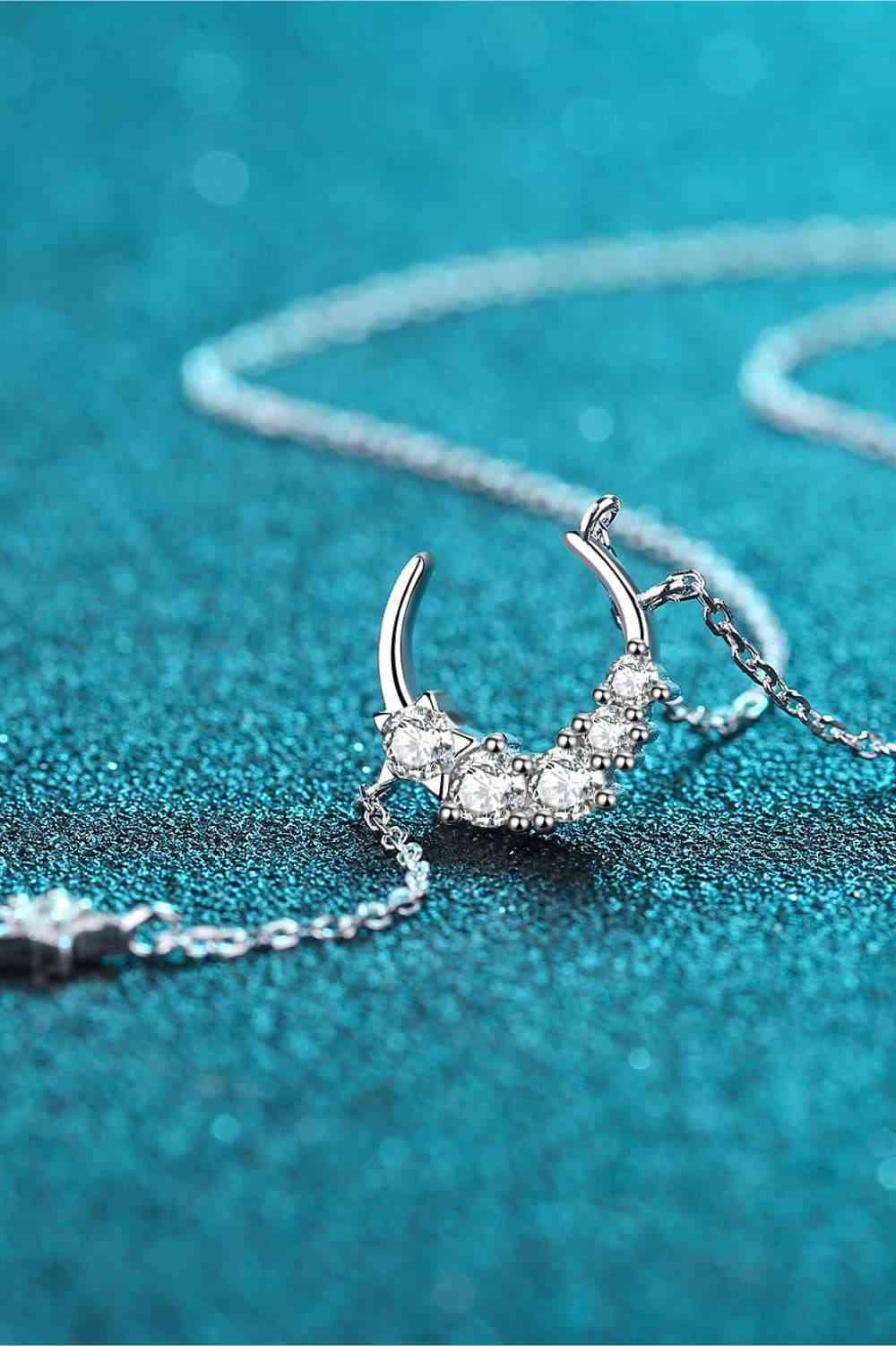 PREORDER- Star & Moon Moissanite Necklace