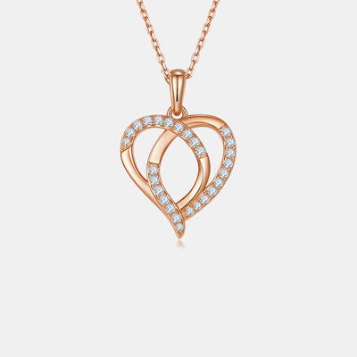 PREORDER- Moissanite 925 Sterling Silver Heart Shape Necklace