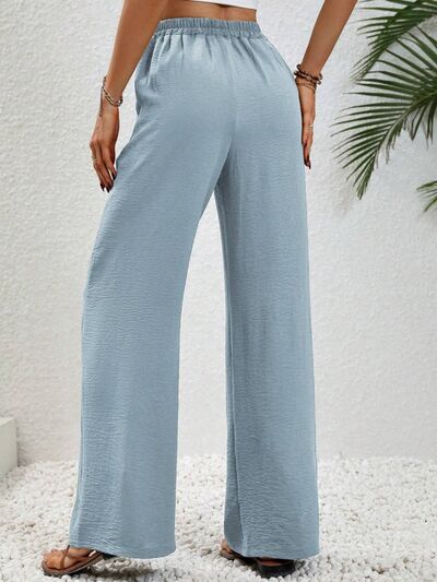 PREORDER- Wide Leg Drawstring Pants