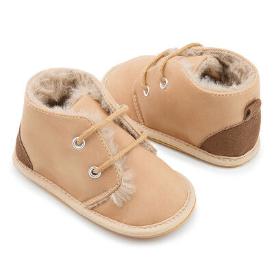 PREORDER- Baby Round Toe Thermal Sneakers