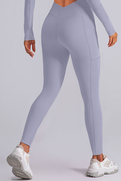 PREORDER- High Waist Active Leggings with Pockets