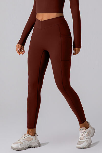 PREORDER- High Waist Active Leggings with Pockets