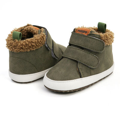 PREORDER- Baby Fuzzy Velcro Sneakers