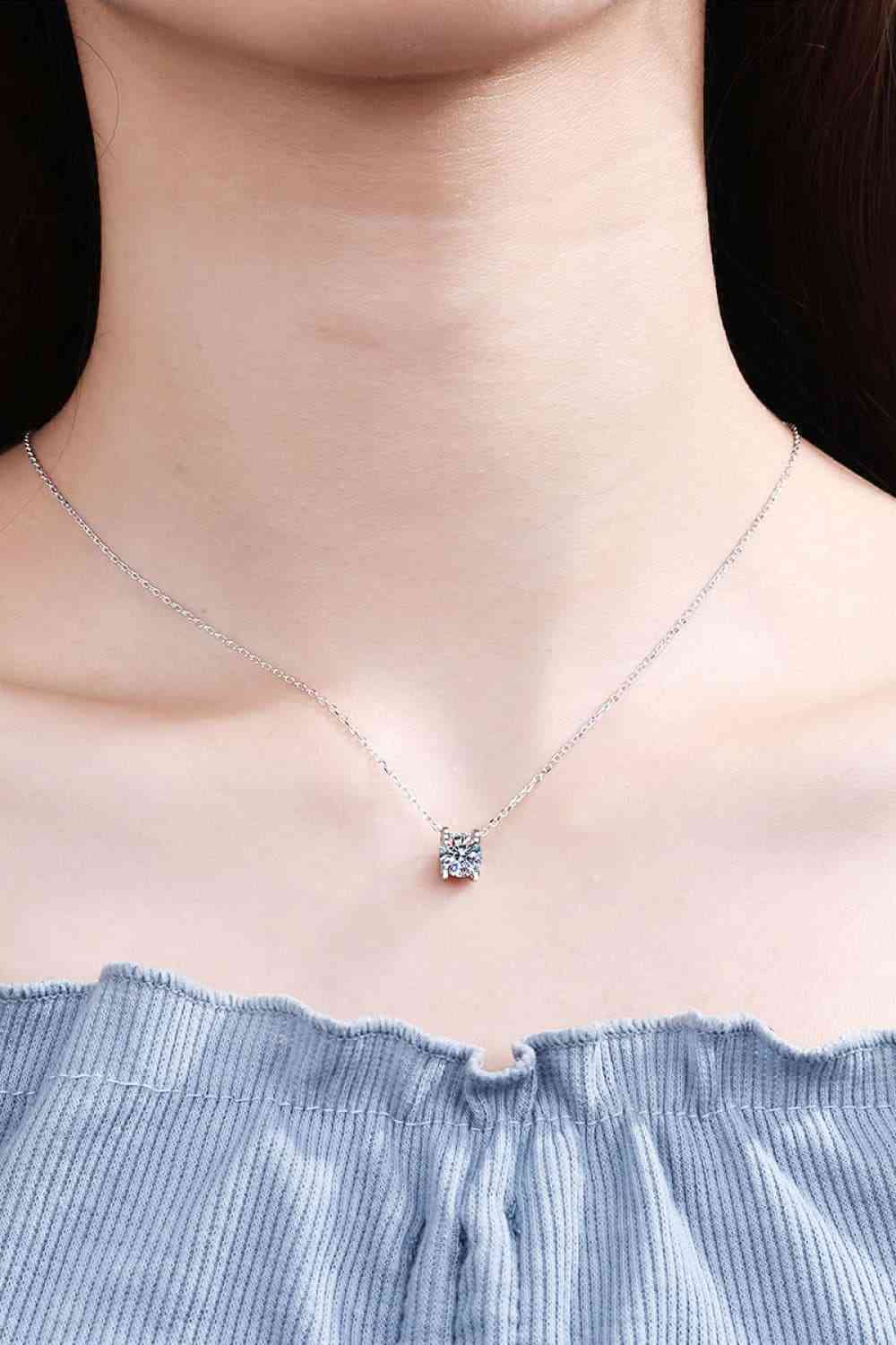 PREORDER- Moissanite 925 Sterling Silver Necklace