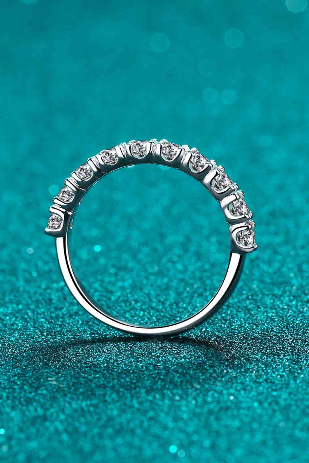 PREORDER- 1 Carat Moissanite Half-Eternity Ring