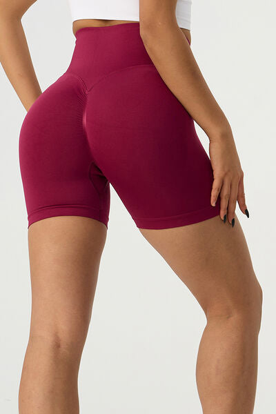 PREORDER- High Waist Wide Waistband Active Shorts