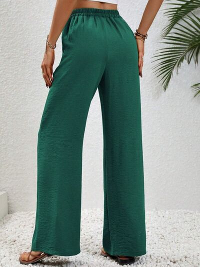 PREORDER- Wide Leg Drawstring Pants