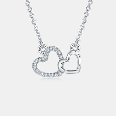 PREORDER- Moissanite 925 Sterling Silver Heart Necklace