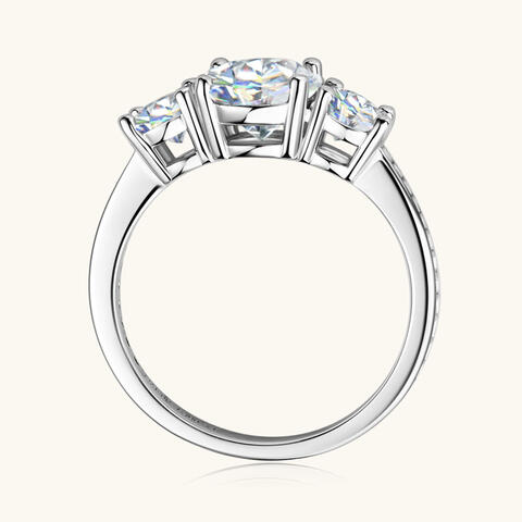 PREORDER- 3 Carat Moissanite 925 Sterling Silver Ring