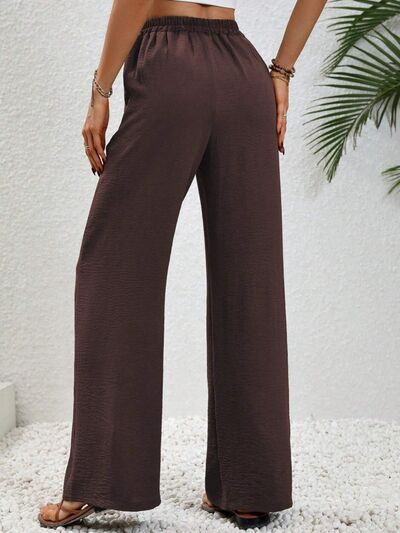 PREORDER- Wide Leg Drawstring Pants