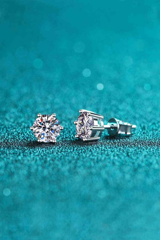 PREORDER- Endless Cheer Moissanite Stud Earrings