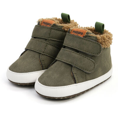 PREORDER- Baby Fuzzy Velcro Sneakers