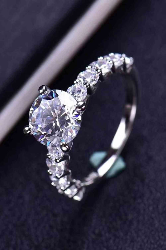 PREORDER- 2 Carat 4-Prong Moissanite Ring